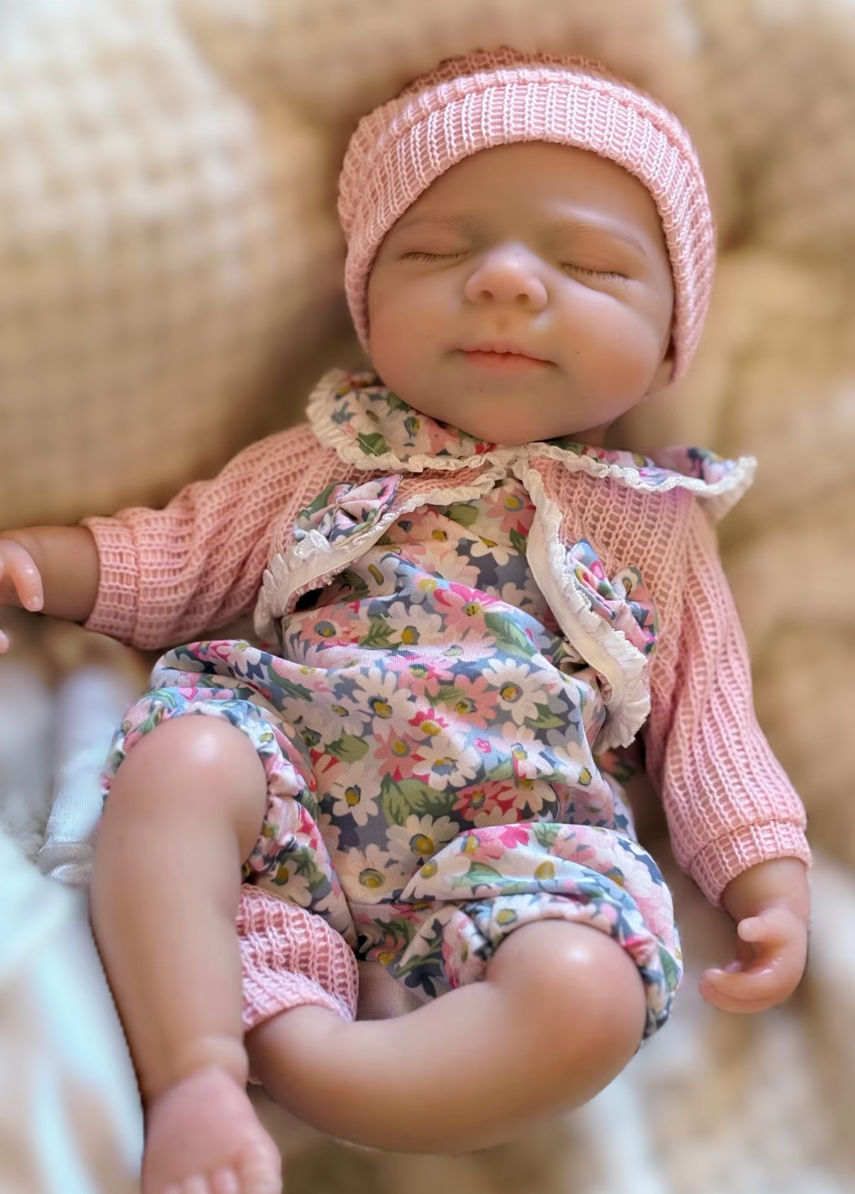 Pascale – 33 cm Vollsilikon Reborn Babypuppe mit Niedlichem Outfit