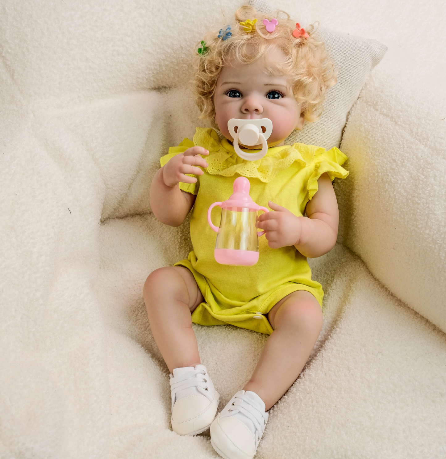 Isla & Evie – Niedliche, Lebensechte Reborn Zwillingspuppen im Neugeborenen-Stil