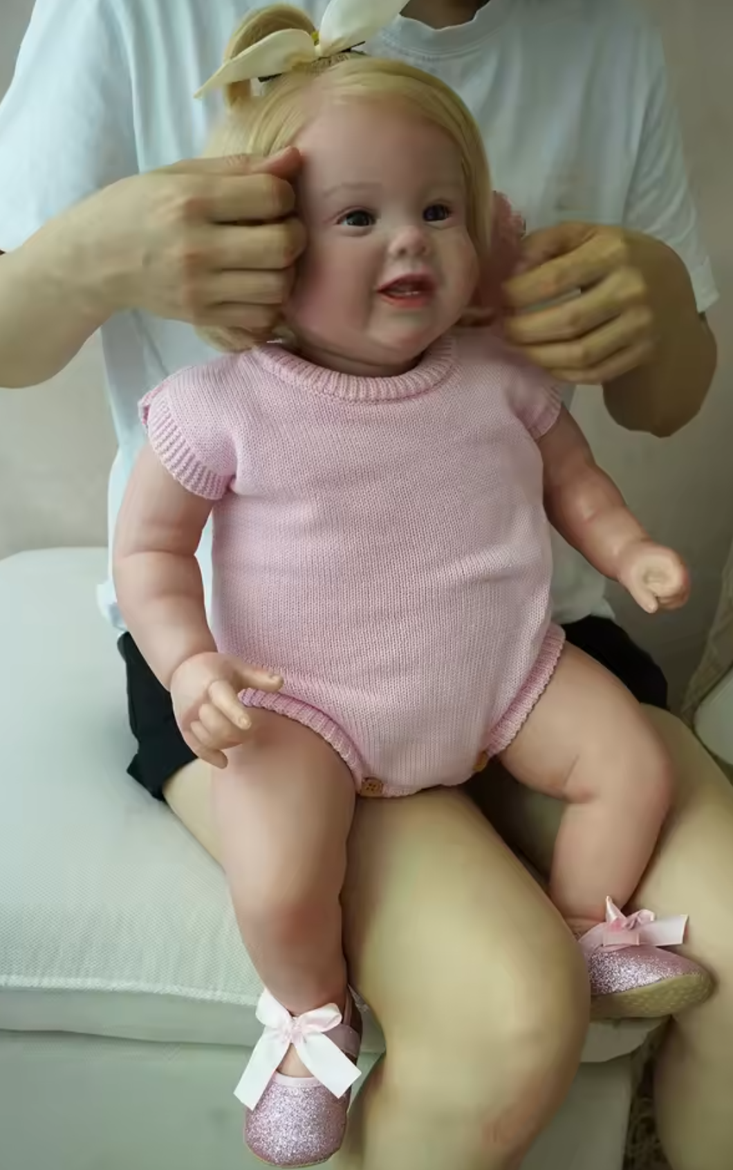 Amelia – 60 cm Realistische Reborn Babypuppe Mädchen