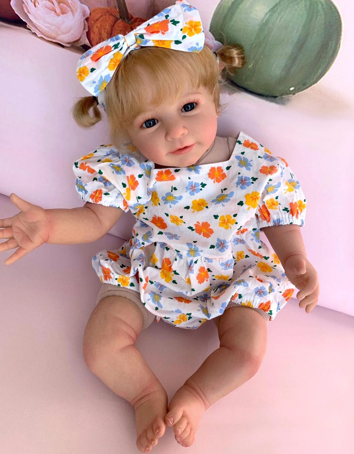 Fiona – 52 cm Reborn Baby Puppe Mädchen