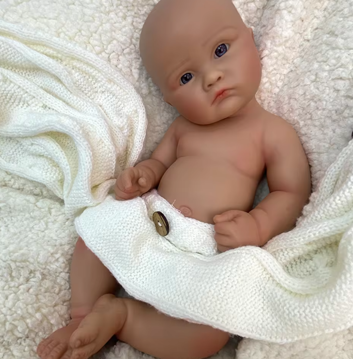Isla – 45 cm Vollsilikon Reborn Babypuppe Mädchen