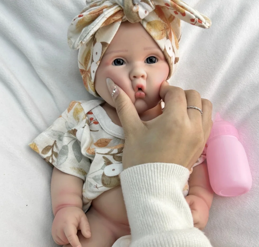 Isla – 45 cm Vollsilikon Reborn Babypuppe Mädchen