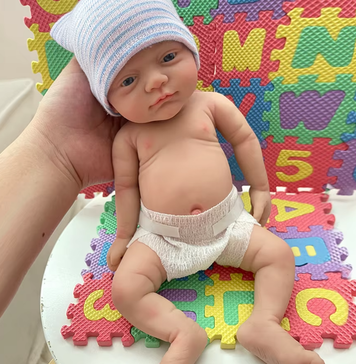 Micro Preemie Hyper-Realistische Vollsilikon Reborn-Puppen – Perfekte kinderfreundliche Spielgefährten