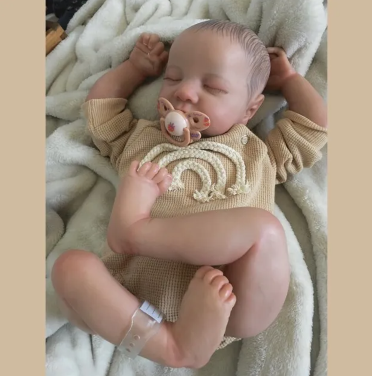 "Levi" – Die realistische Reborn-Baby-Puppe: Ein lebensechtes Neugeborenen-Modell für Sammler und Kinder