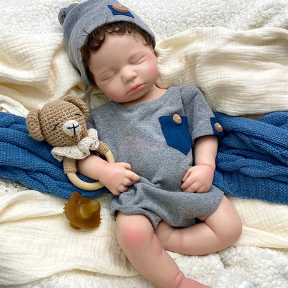 Remy Reborn-Babypuppe aus Vollsilikon – 20 Zoll, Junge oder Mädchen