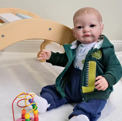 Tobiah – 60 cm Reborn Babypuppe Junge