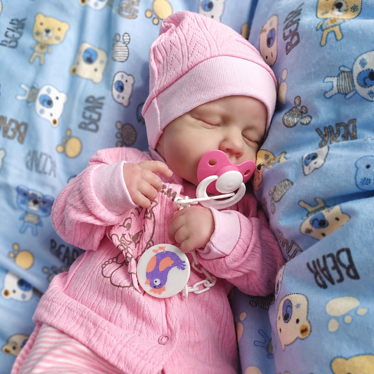 LouLou – Realistische Neugeborenen-Babypuppe mit 3D-Haut